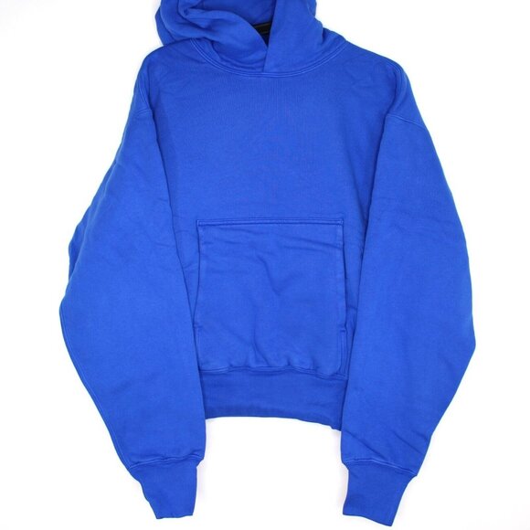 GAP Other - YZY x GAP Mens Small Cropped Blue Double Layer Heavy Hoodie NEW R1596